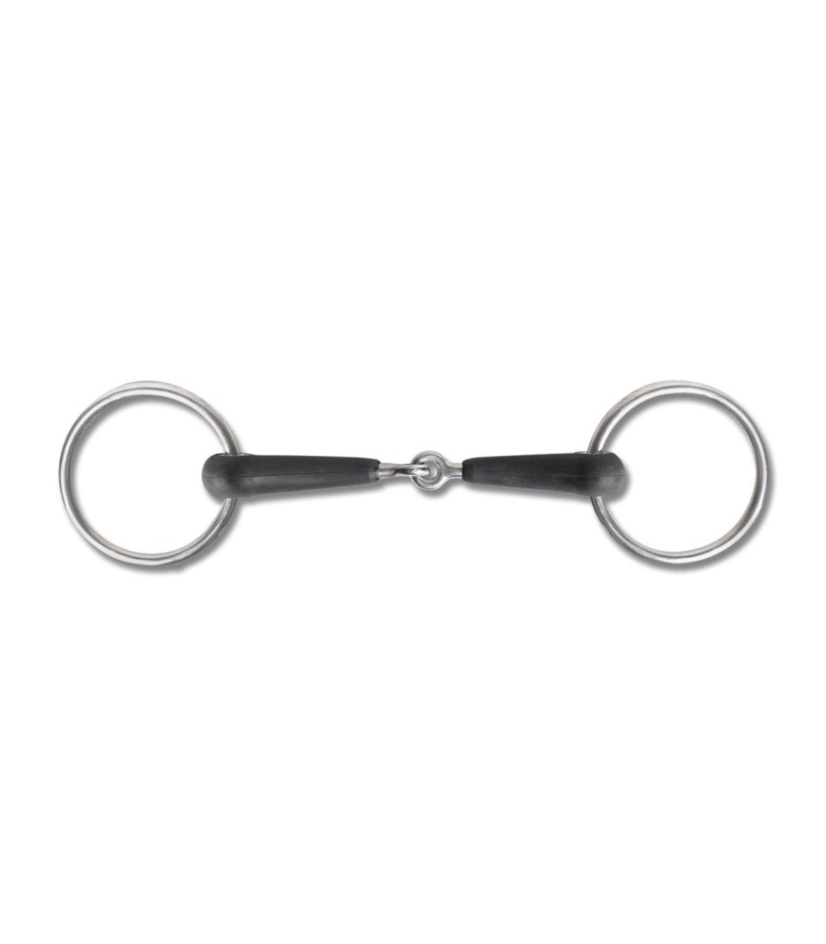 Waldhausen Rubber Snaffle Bit, R:6 cm, T: 1,5 cm