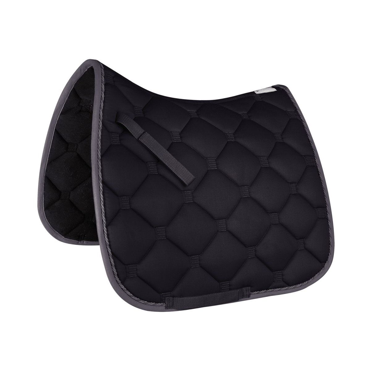 Waldhausen Saddle Pad Esperia, black/grey, Pony AP (Kombineret - pony)