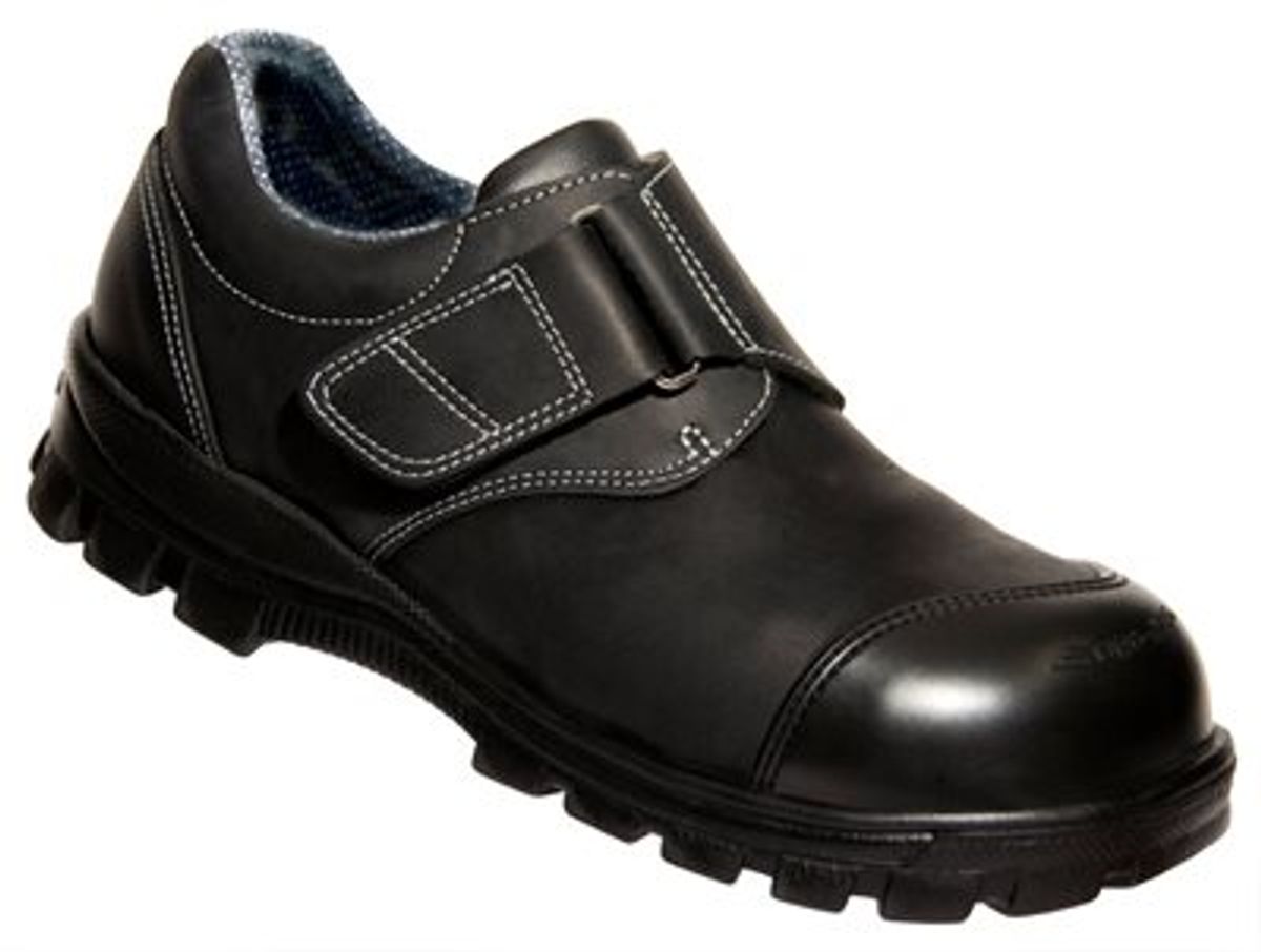 Walki® Soft Sikkerhedssko med bred velcro og Euro-Tex® membran, antistatisk 38