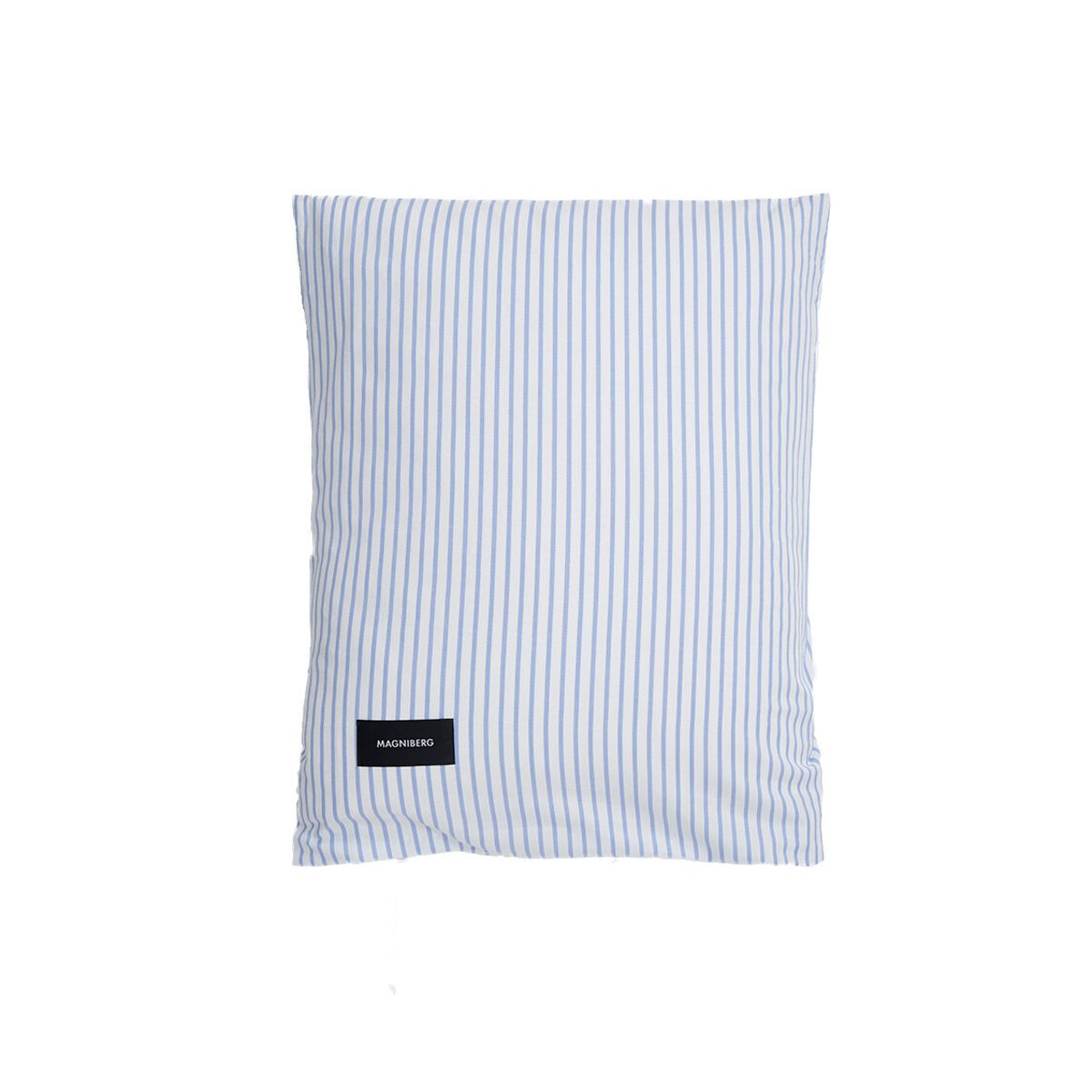 Wall Street Oxford Pillow Cover 60x63 cm fra Magniberg (White Stripe)