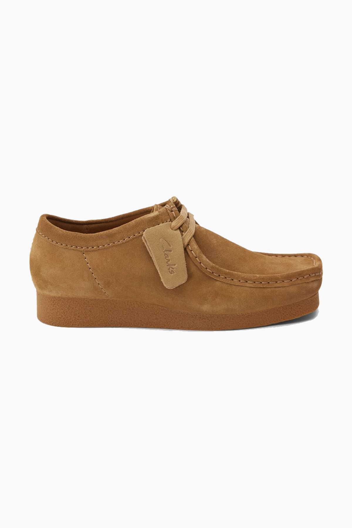 Wallabee - Dark Sand Suede - Clarks - Camel 36