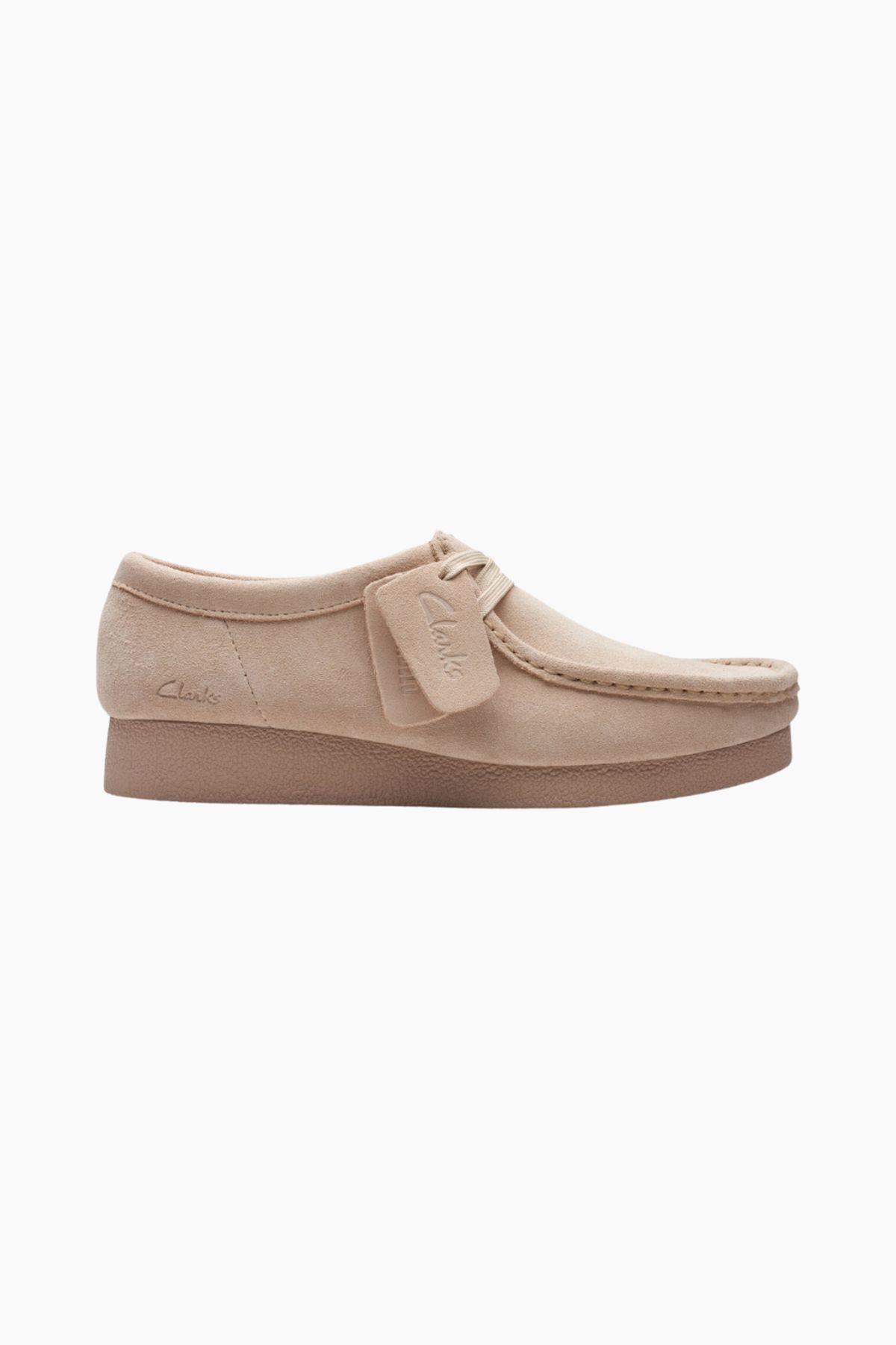 Wallabee - Sand Suede - Clarks - Creme 37