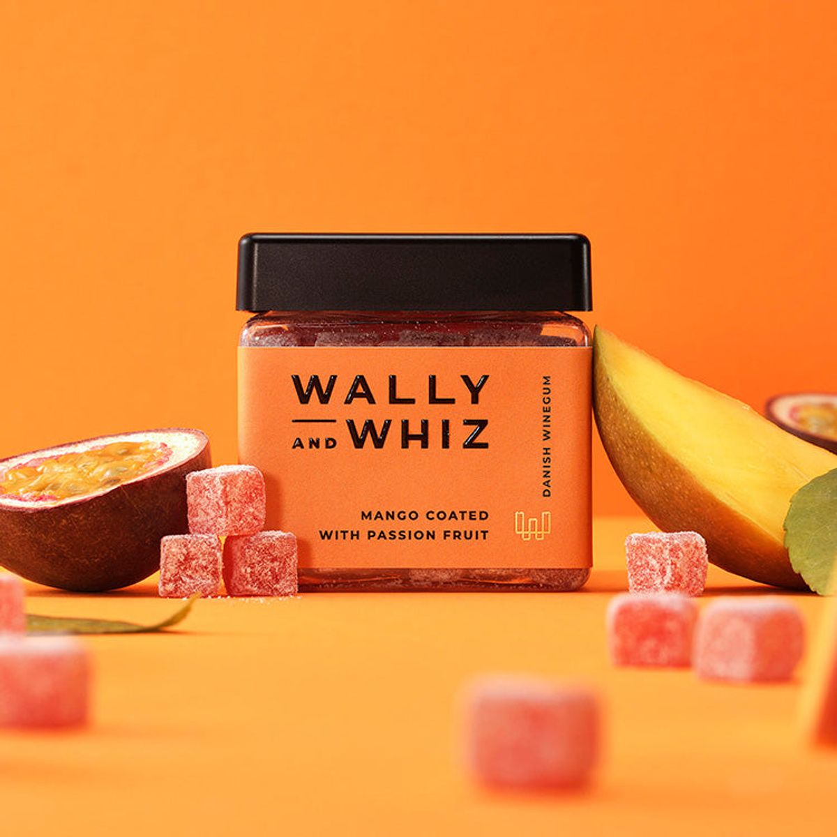 Wally & Whiz vingummi - Mango med Passion