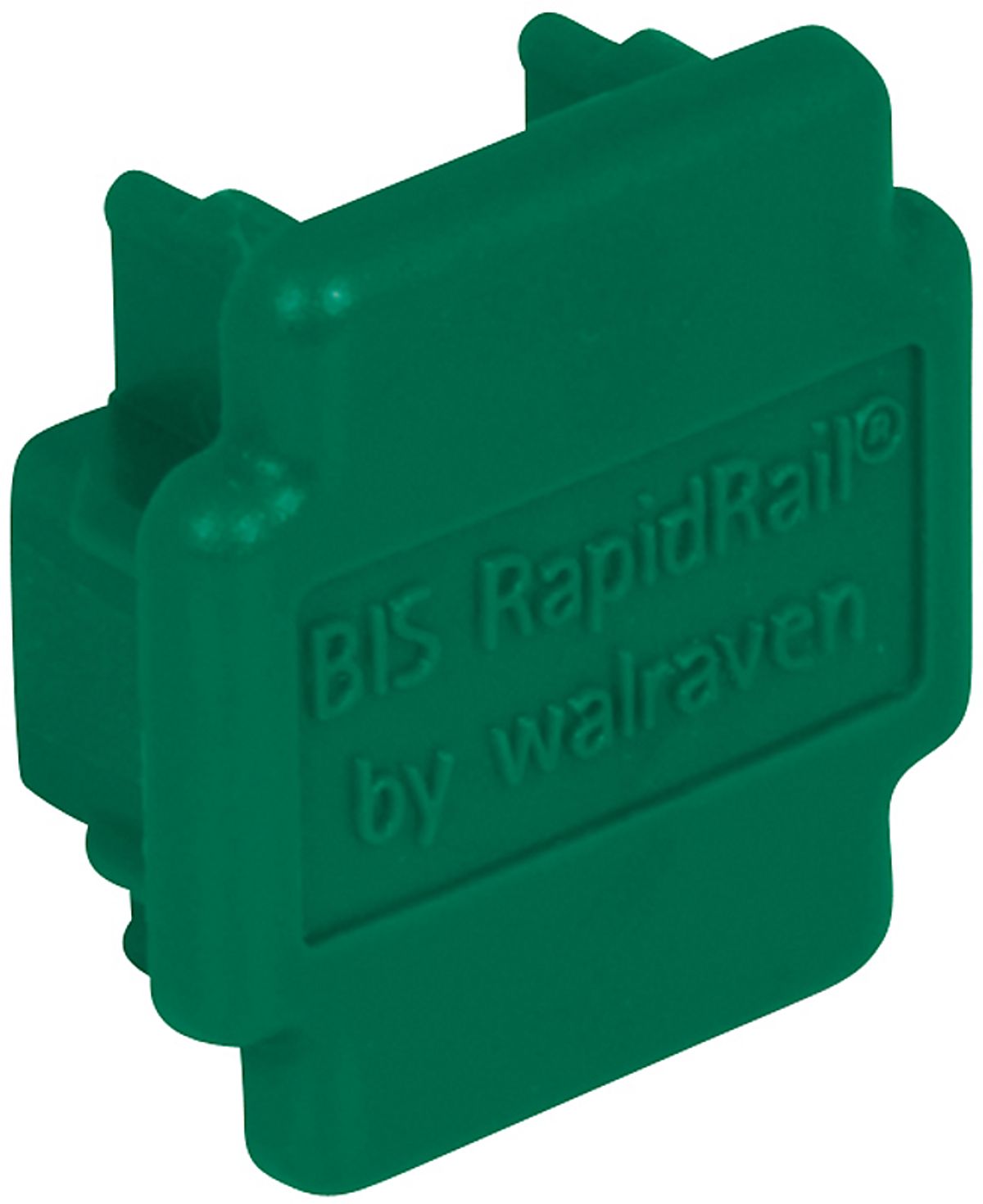 Walraven endeprop grøn plast PE til RapidRail WM35 - 38x40mm