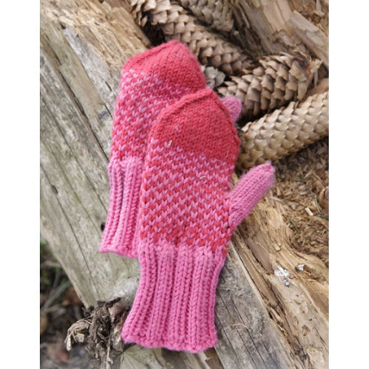 Warmhearted Mittens by DROPS Design - Vanter Strikkeopskrift str. 12/1 - 12/18 mdr