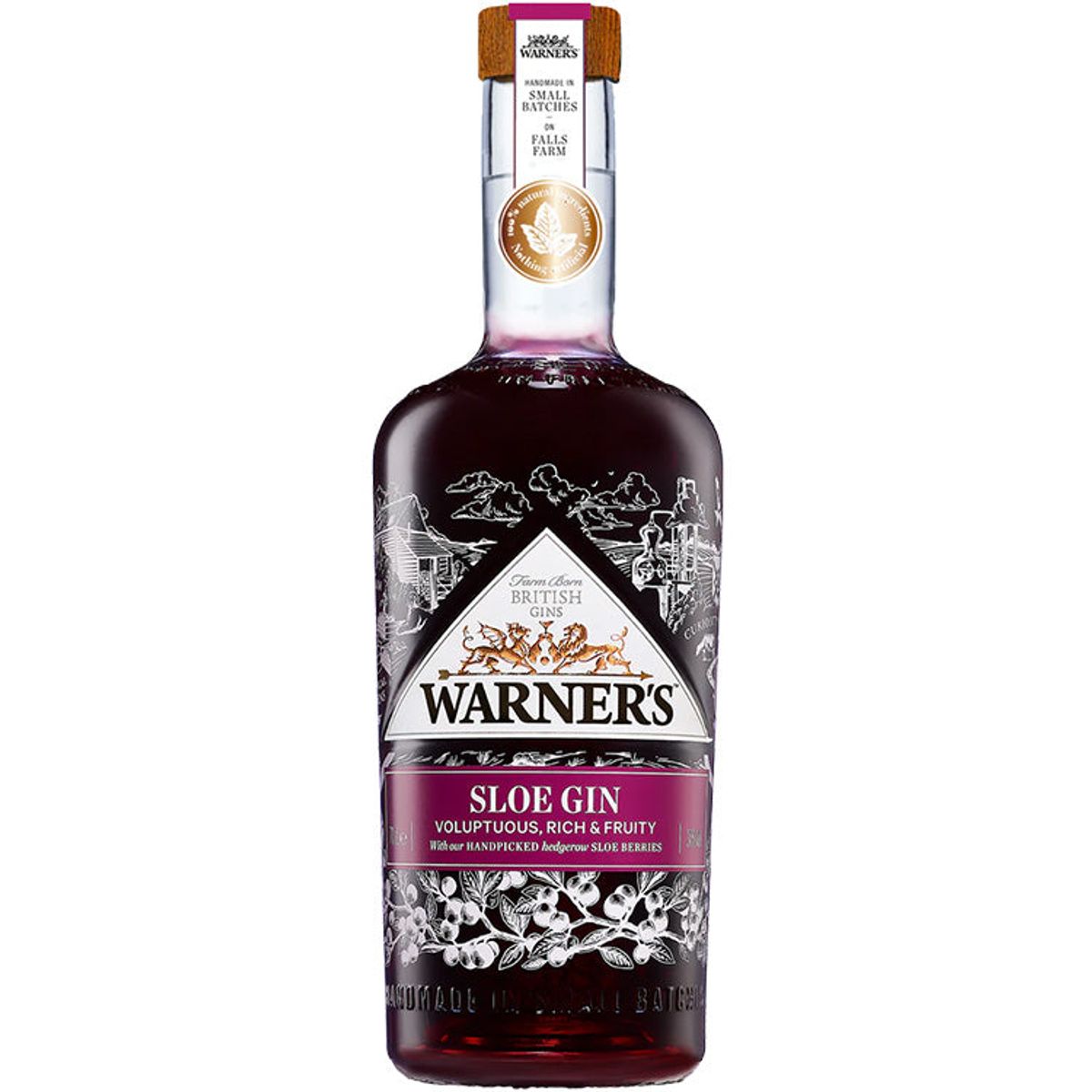 Warner's Sloe Gin, 70 cl