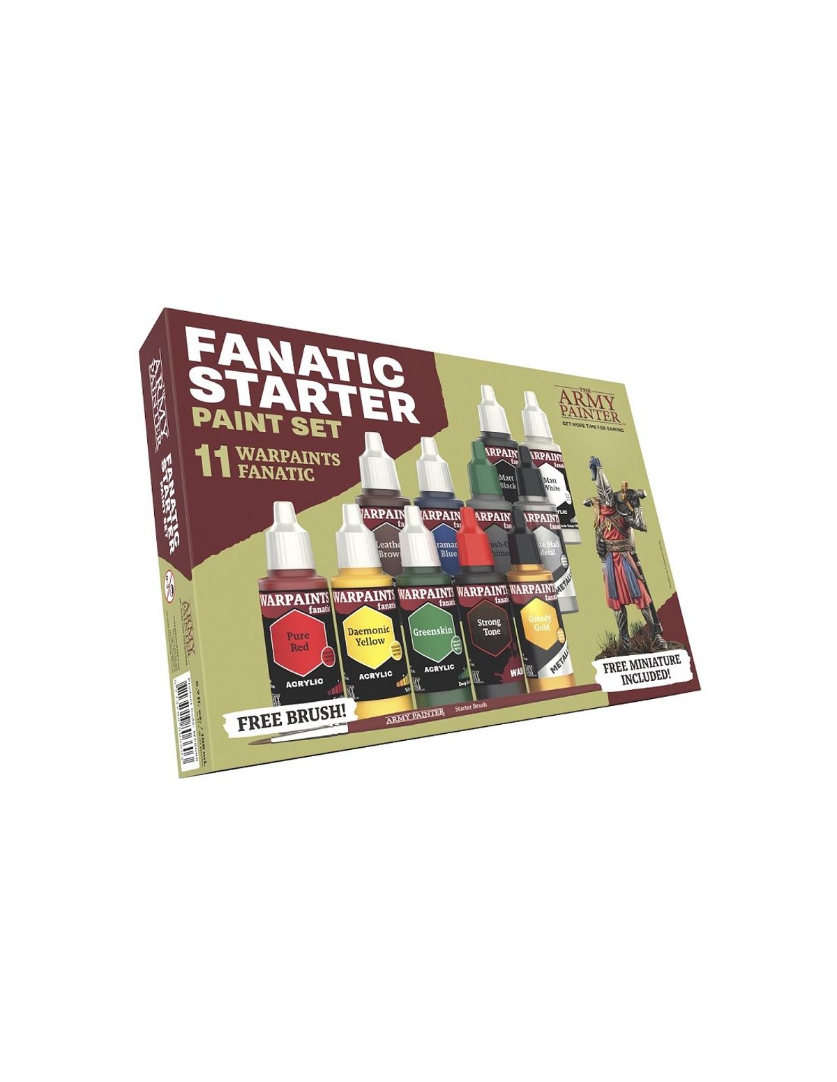 Warpaints Fanatic Starter Paint Set - The Army Painter