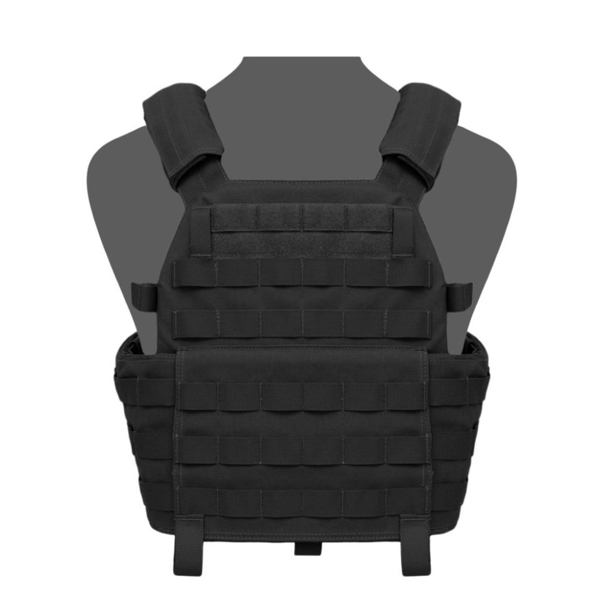 Warrior Assault Systems DCS Plate Carrier Base Black - Medium