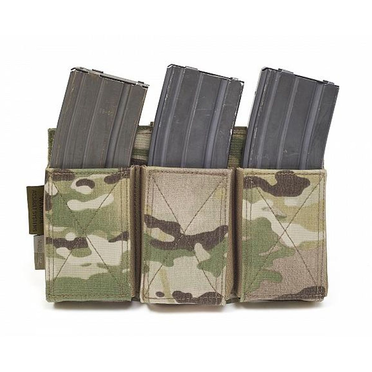 Warrior Assault Systems Triple Elastic Mag Pouch Multicam