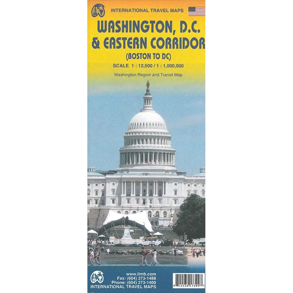 Washington Dc & Eastern Corridor: Boston To Washington Dc - Itmb - English Book