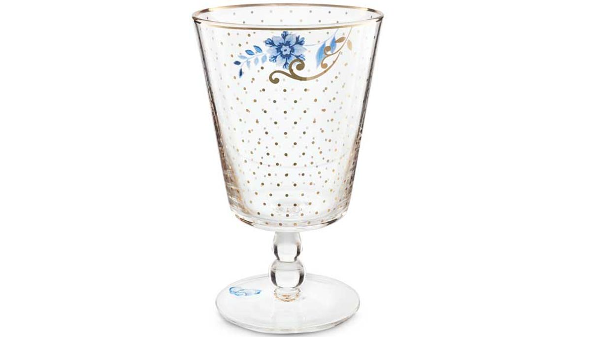 Water Glass o/f Royal Golden Dots 360ml