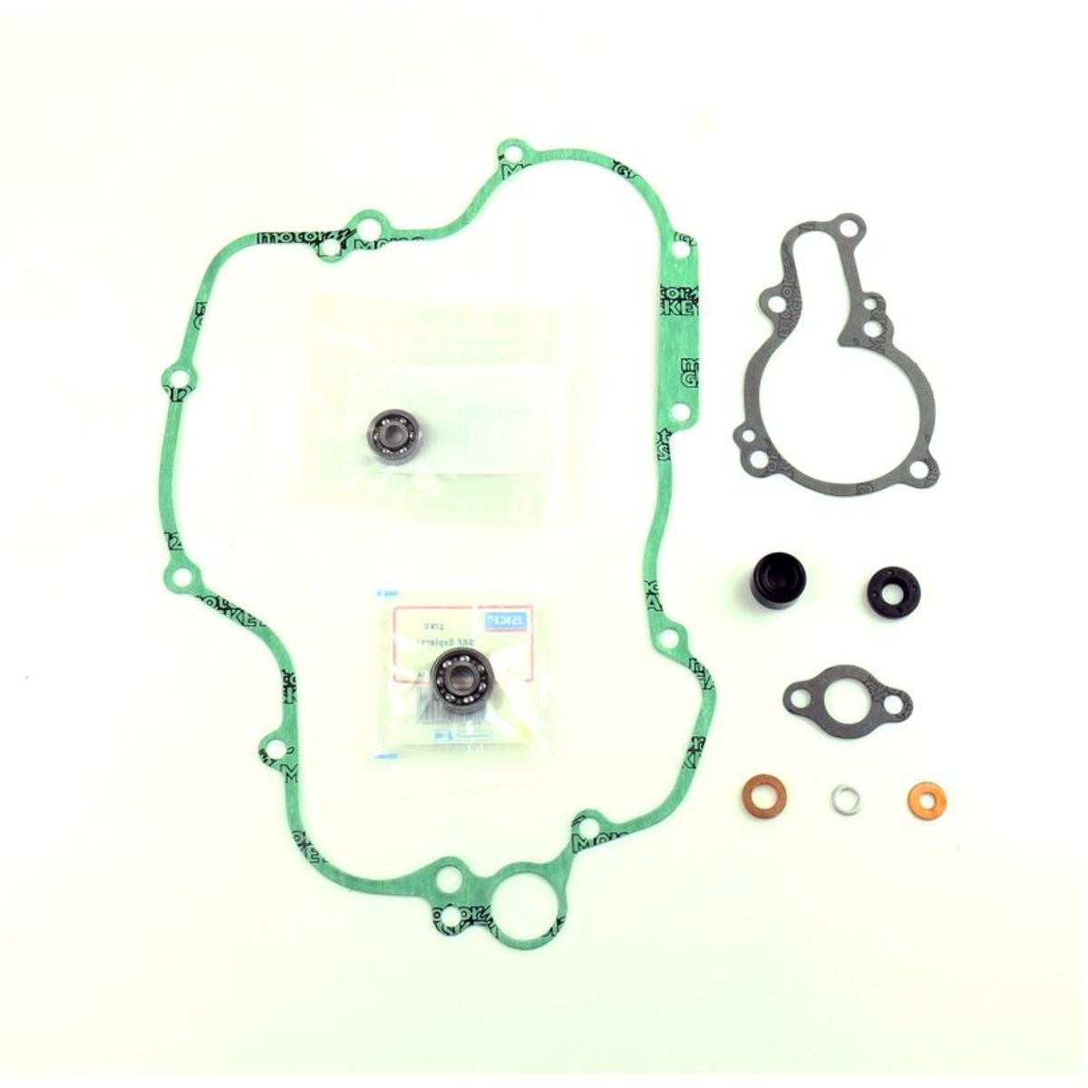 Water Pump Gasket Kit & Bearings Kawasaki KX125 94-02 - P400250475014