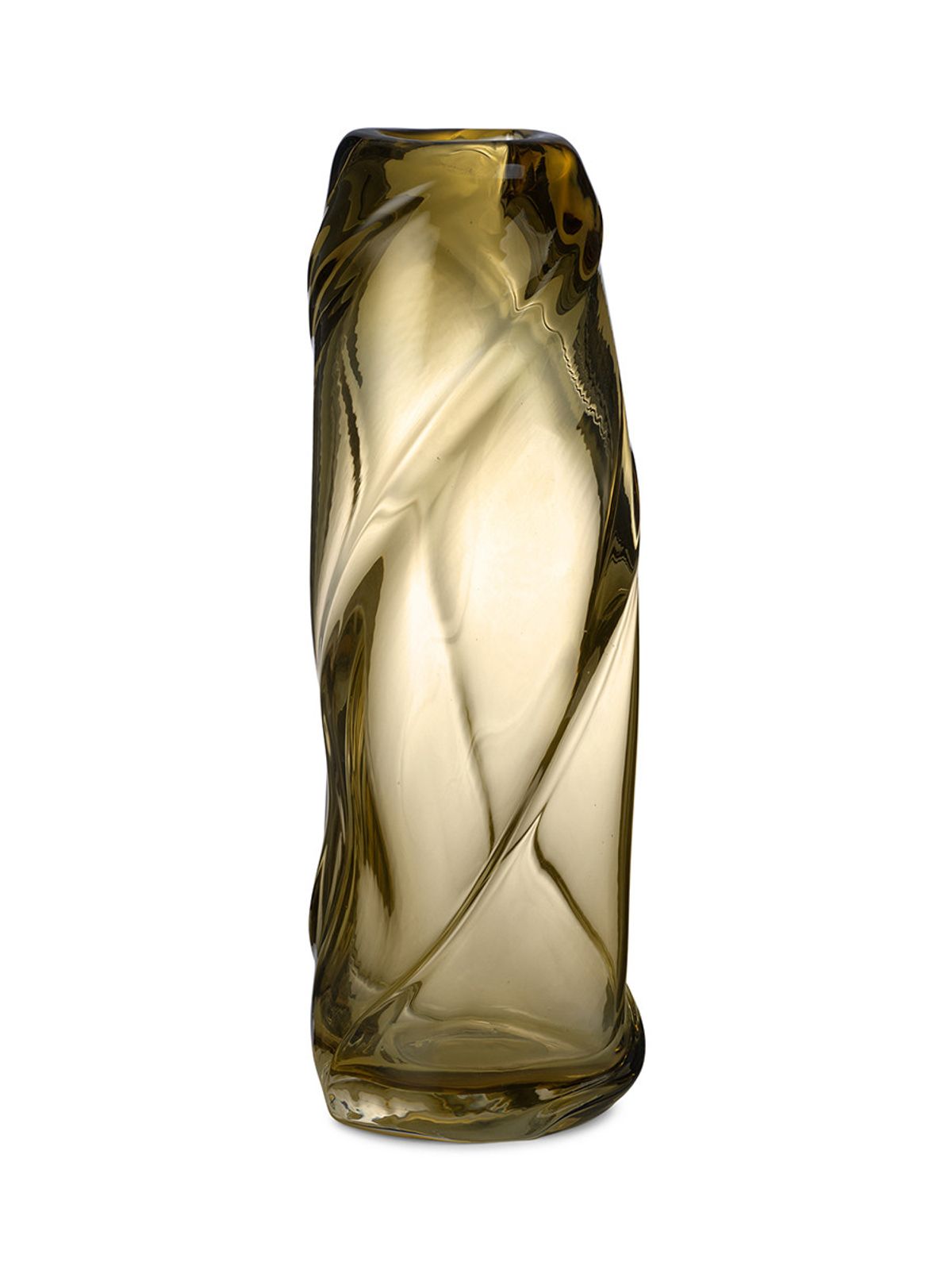 Water Swirl vase fra Ferm Living (Light yellow)