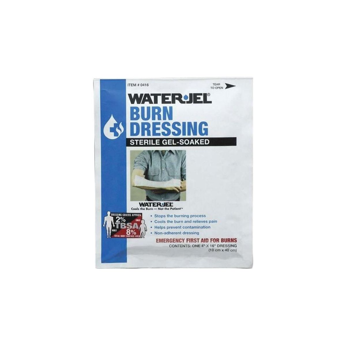 Waterjel Burn Dressing 10 x 40 cm