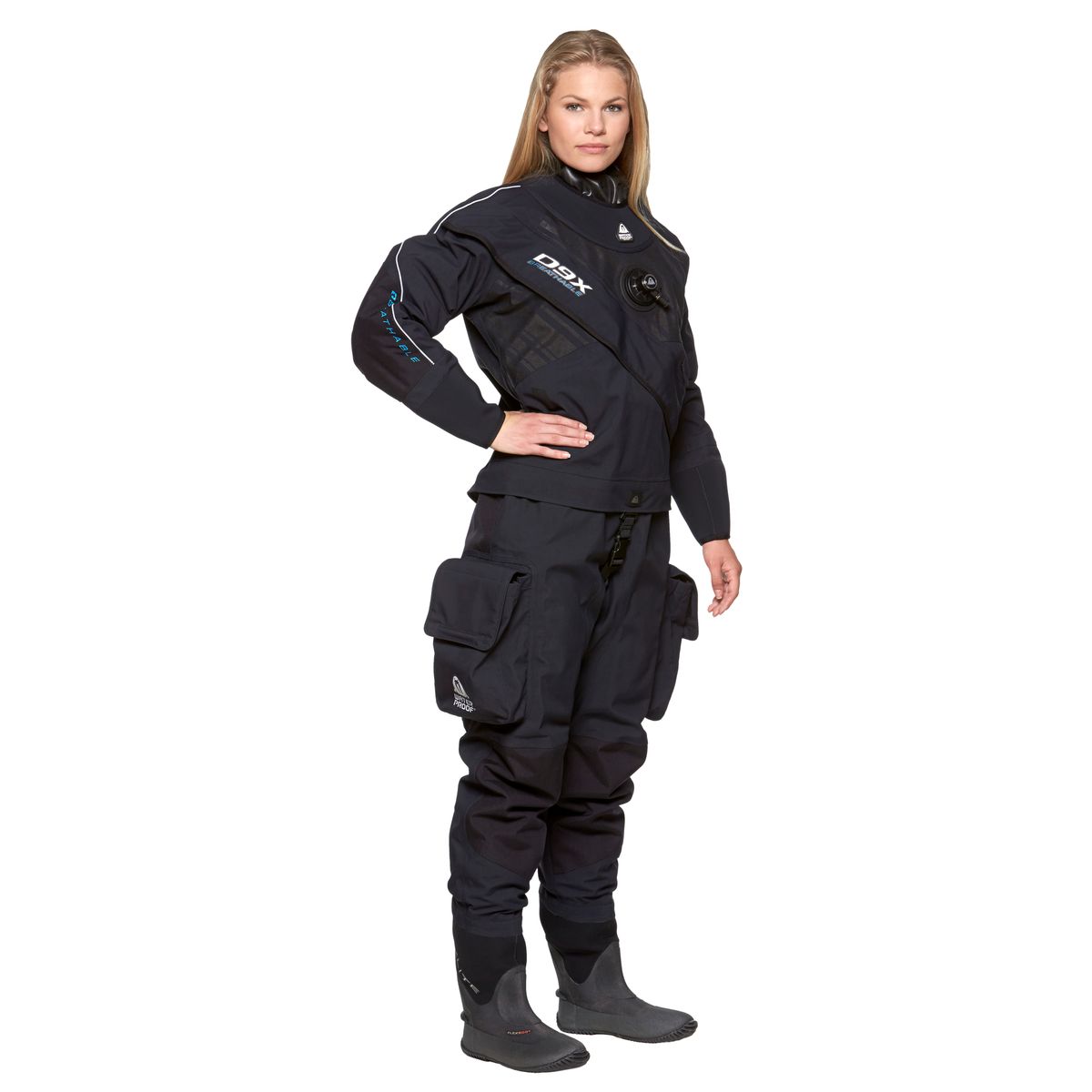 Waterproof tørdragt D9X Breathable dame