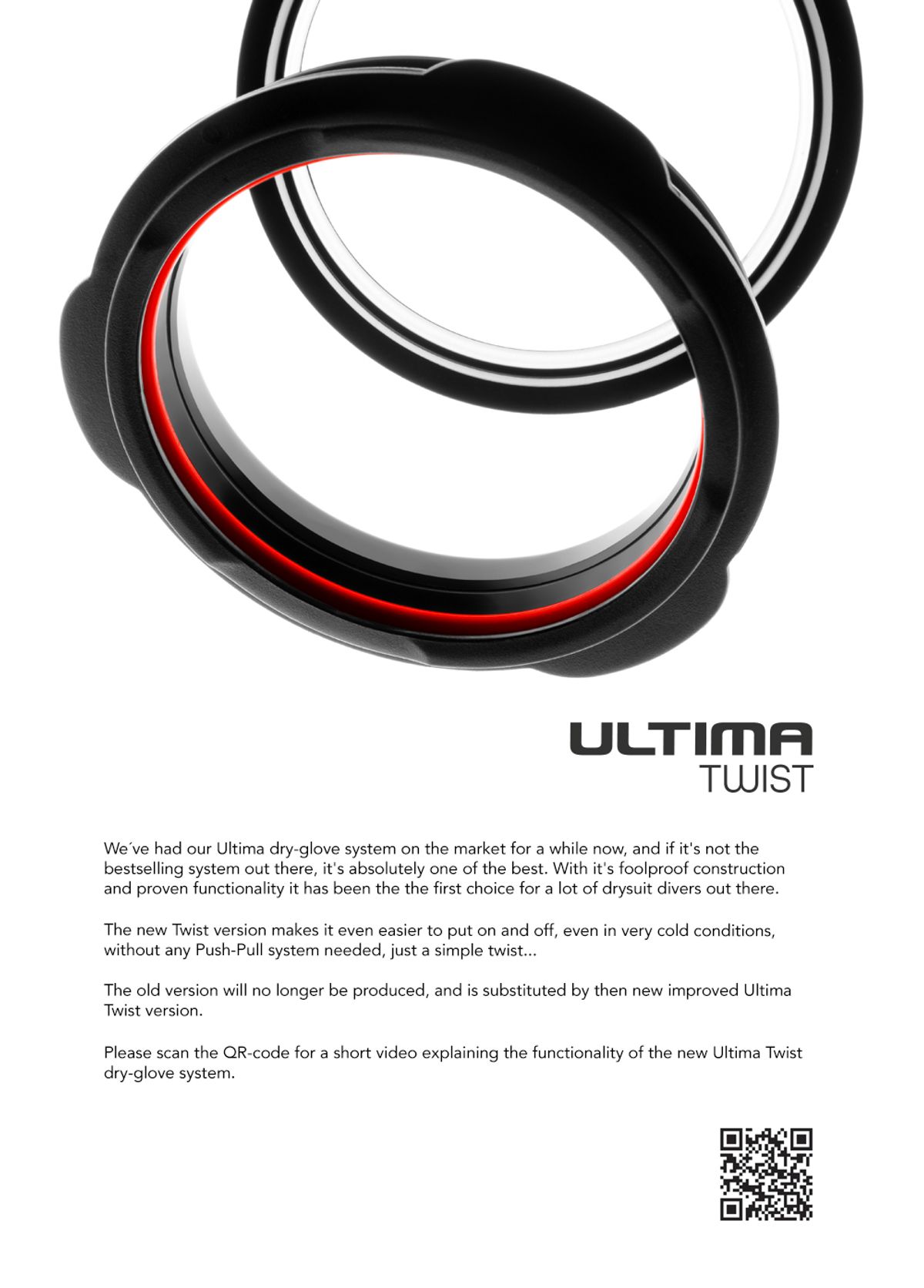 Waterproof ULTIMA Twist Clove Ringsystem