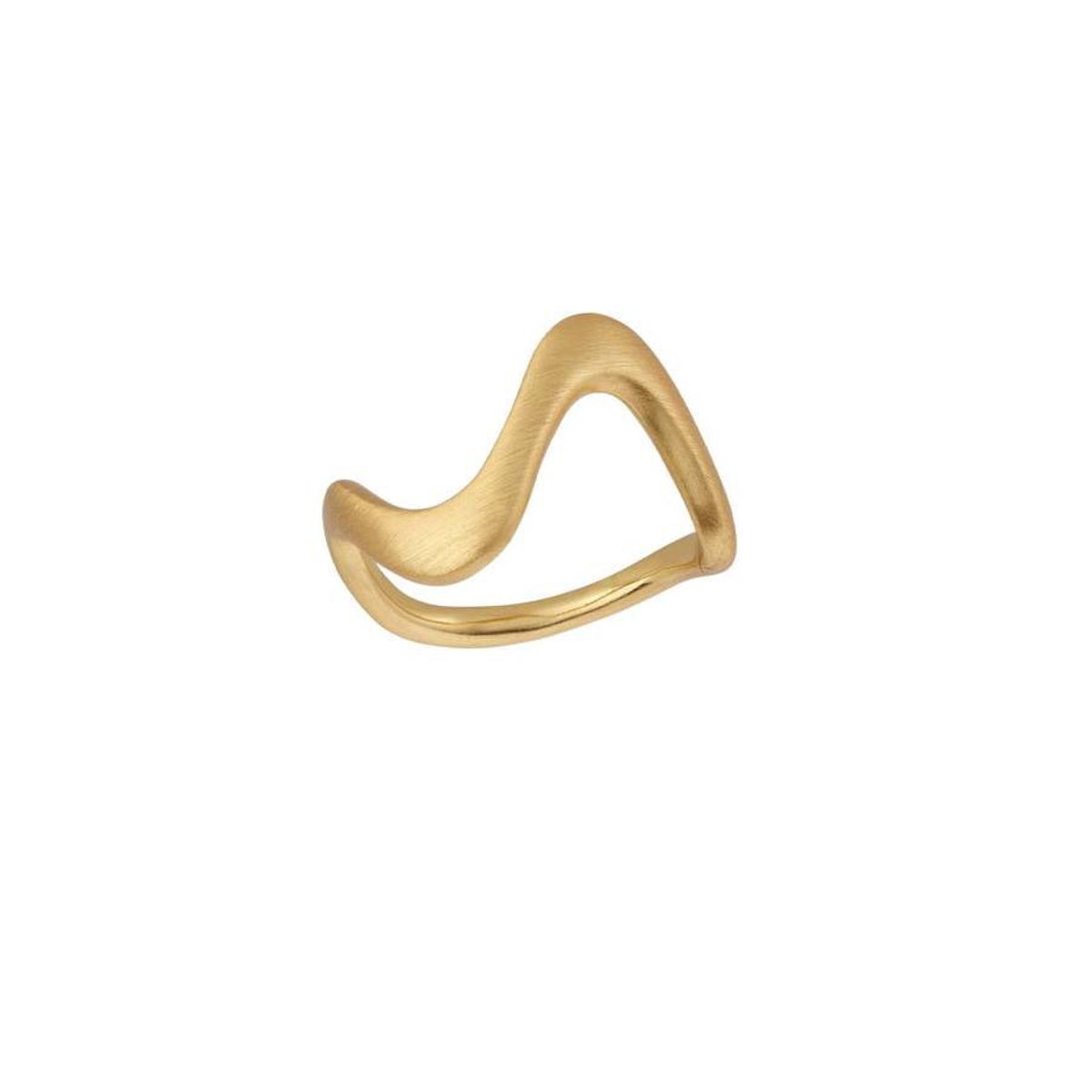 Wave ring stor fra Bybiehl - 5-3704-gp