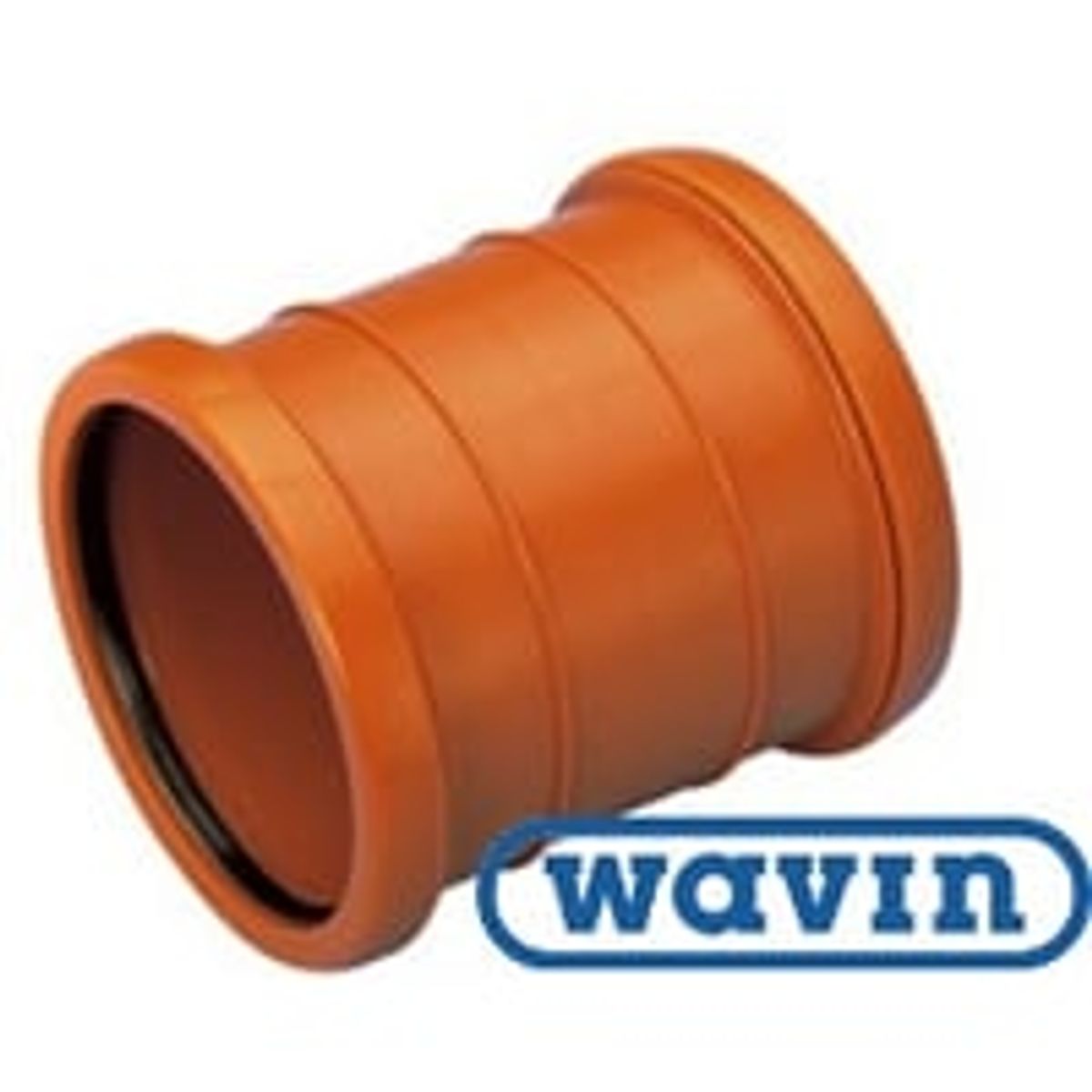 Wavin - Skydemuffe glat PP - 110 mm