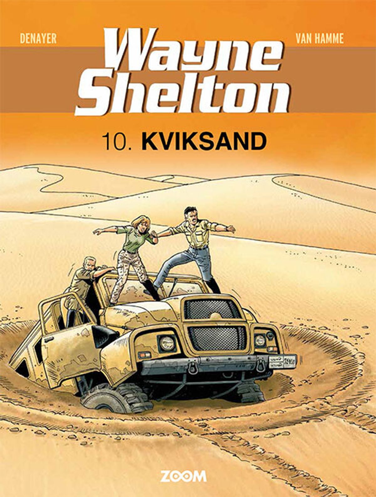 Wayne Shelton 10: Kviksand - Denayer - Tegneserie