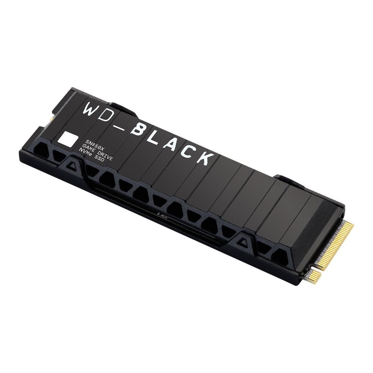 WD Black SN850X 1TB Heatsink M.2, NVMe