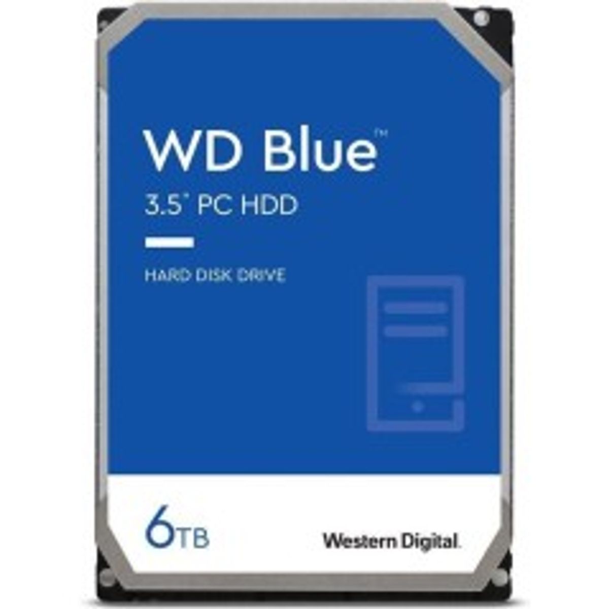 WD Blue Harddisk WD60EZAZ 6TB 3.5 SATA-600 5400rpm