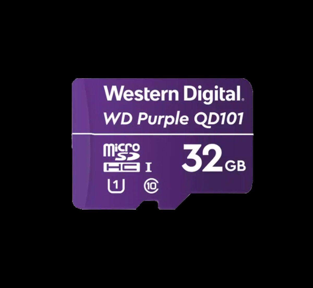 WD Purple Micro SDHC kort til videoovervågning