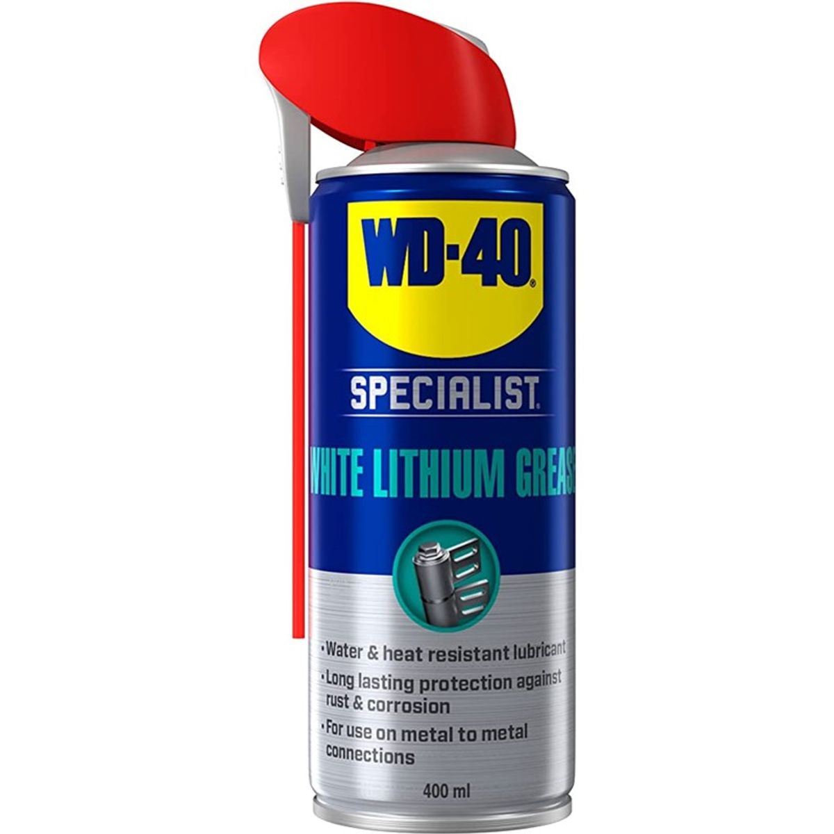 WD40 Hvidt Lithium Grease 400ml