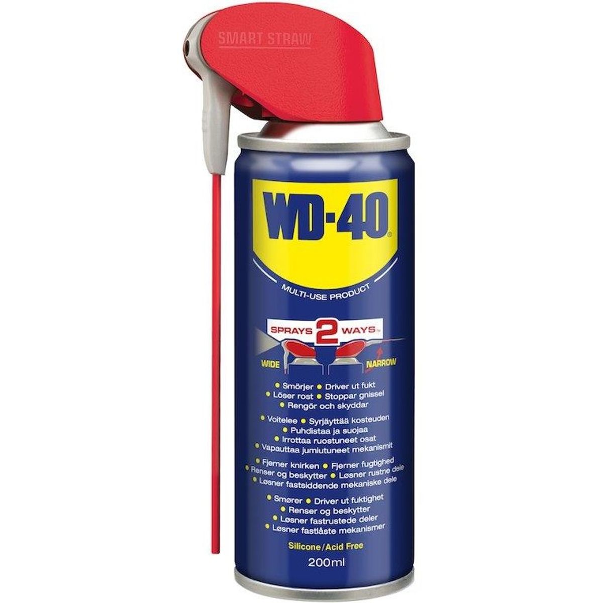 WD40 - Multiolie 200 ml med sm