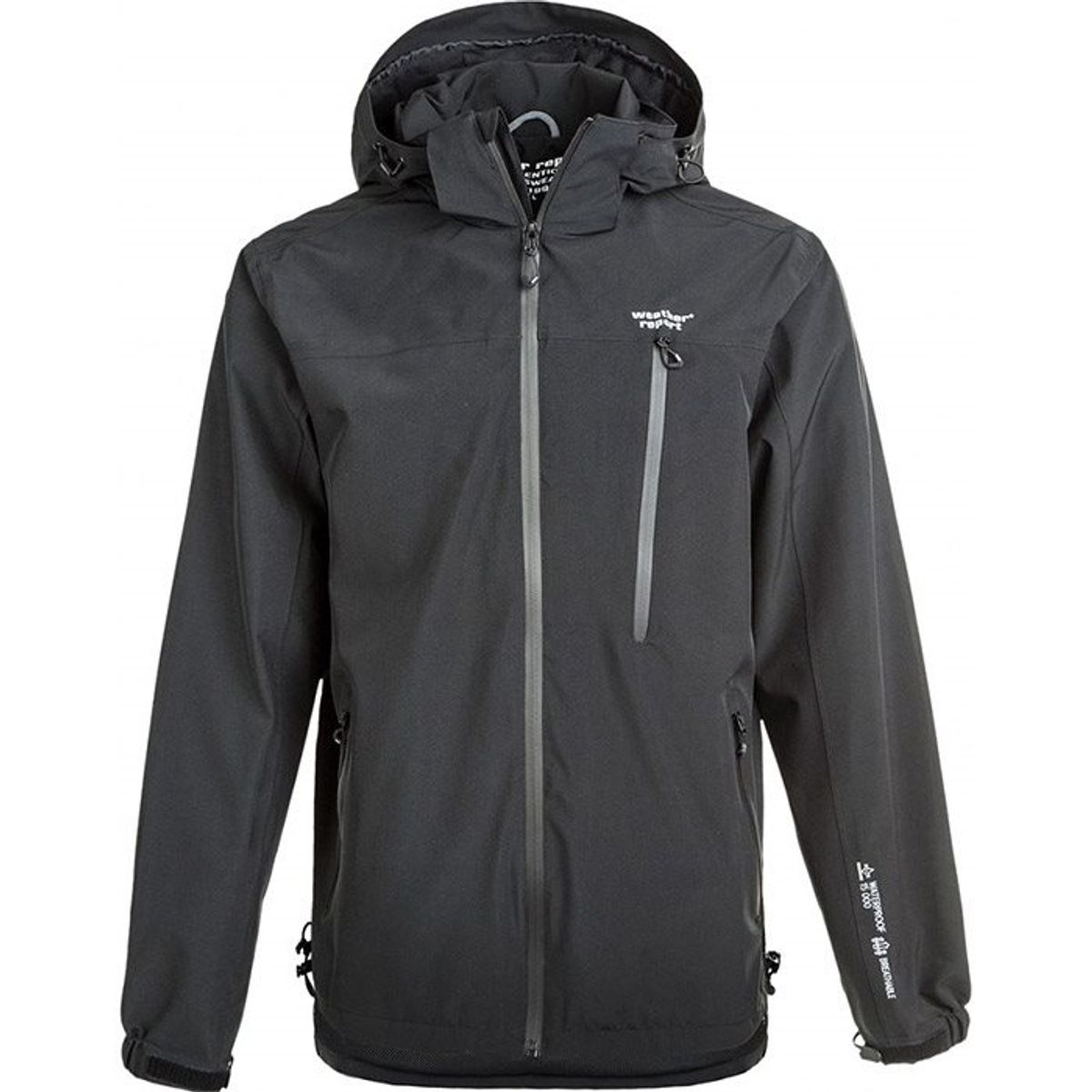 Weather Report Delton M AWG Jacket Herre / Mænd 15000mm-Sort-5XL - Regntøj, poncho