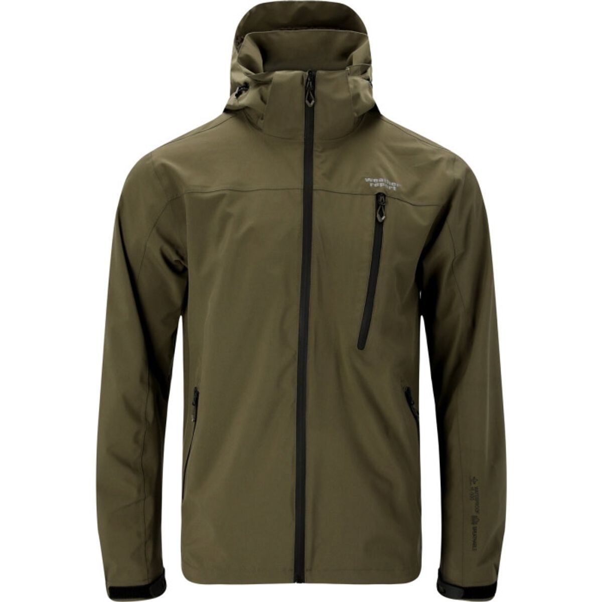 Weather Report Delton M AWG Jacket Herre / Mænd 15000mm-tarmac-4XL - Regntøj, poncho