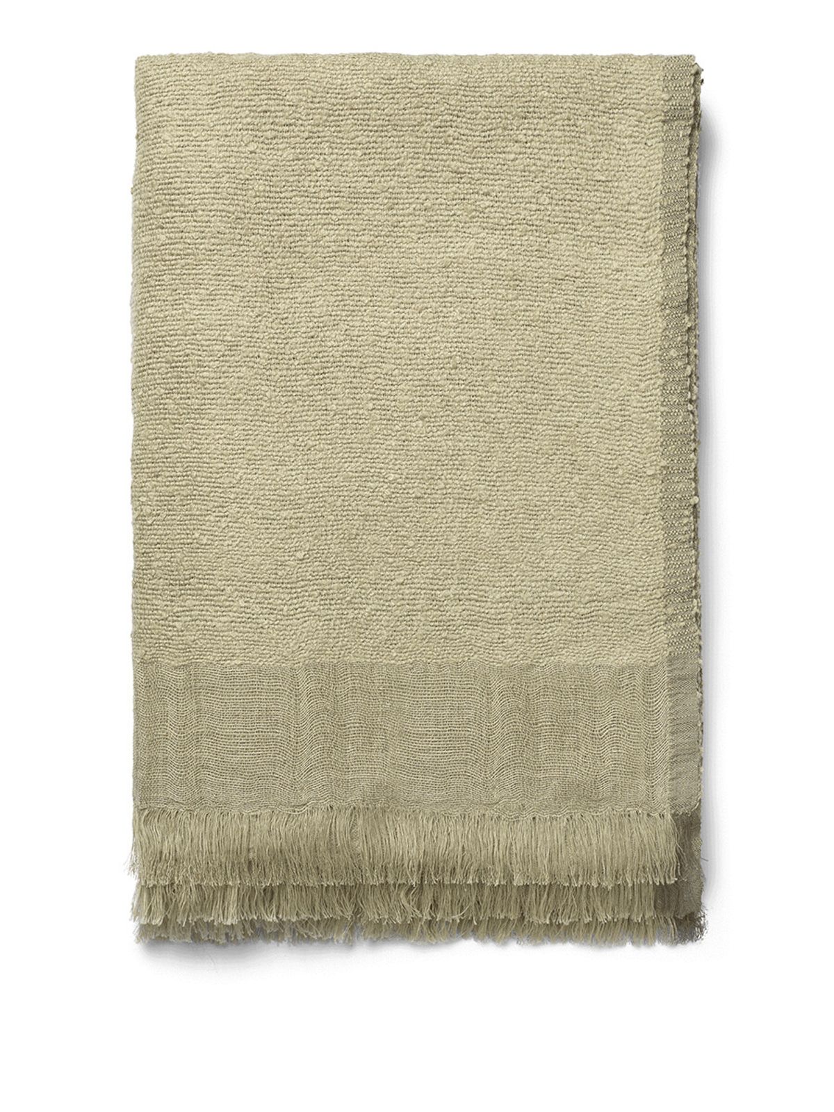 Weaver Throw fra Ferm Living (Grey Green)