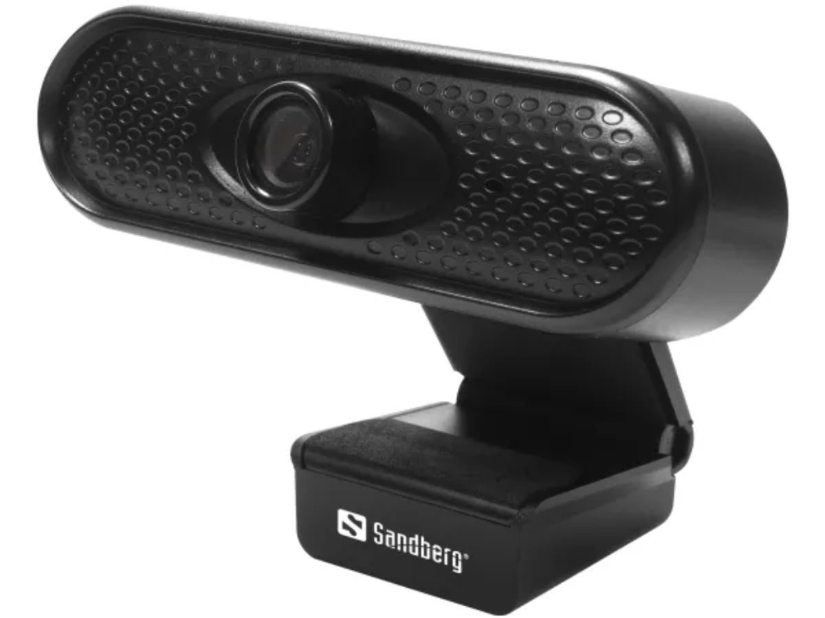 Webcamera Sandberg HD 1080p Sort