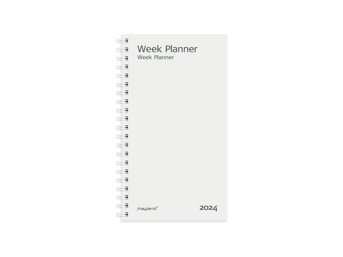 Week Planner Højformat Refill 2024