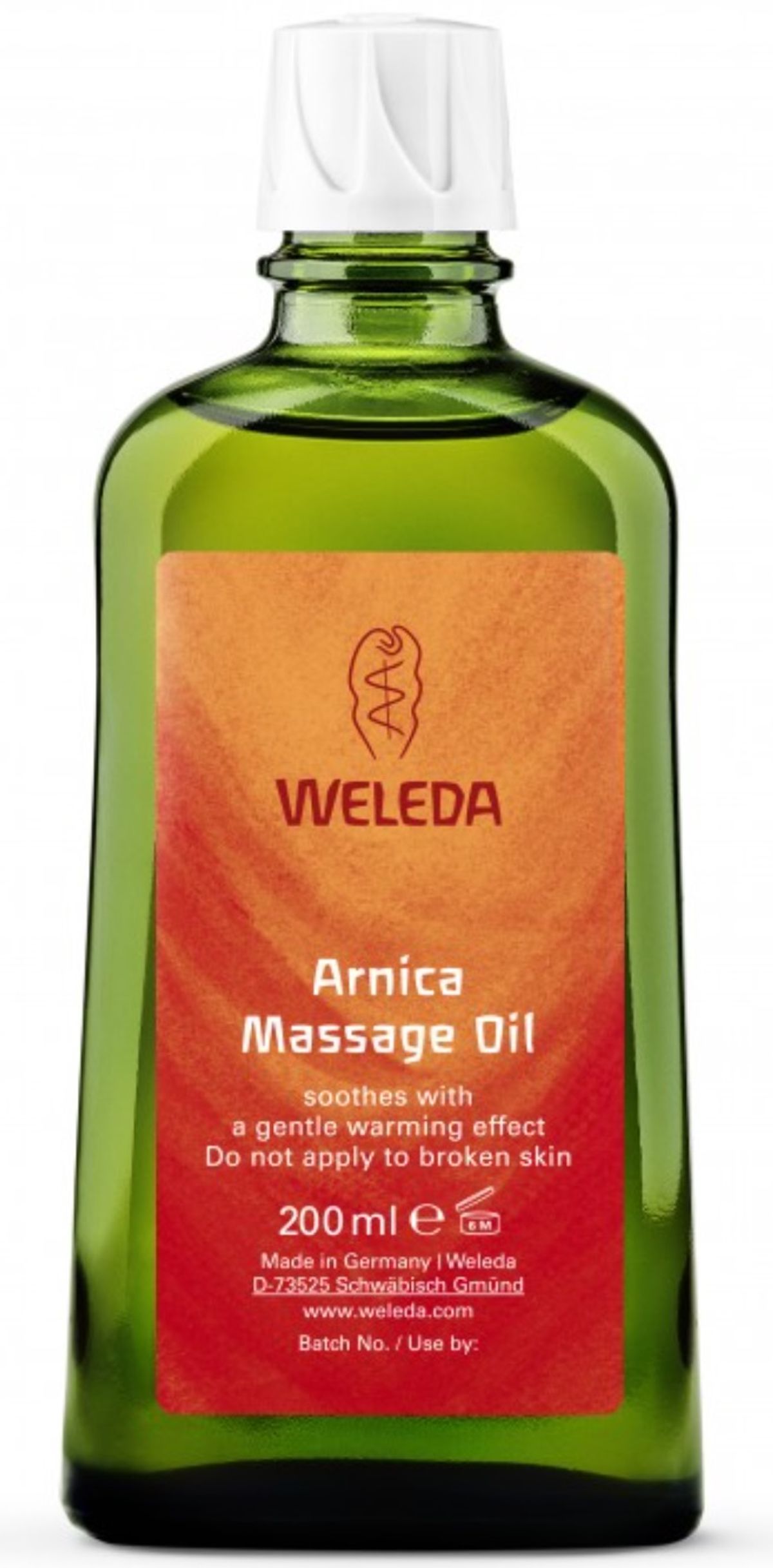 Weleda Arnika Massageolie 200ml.