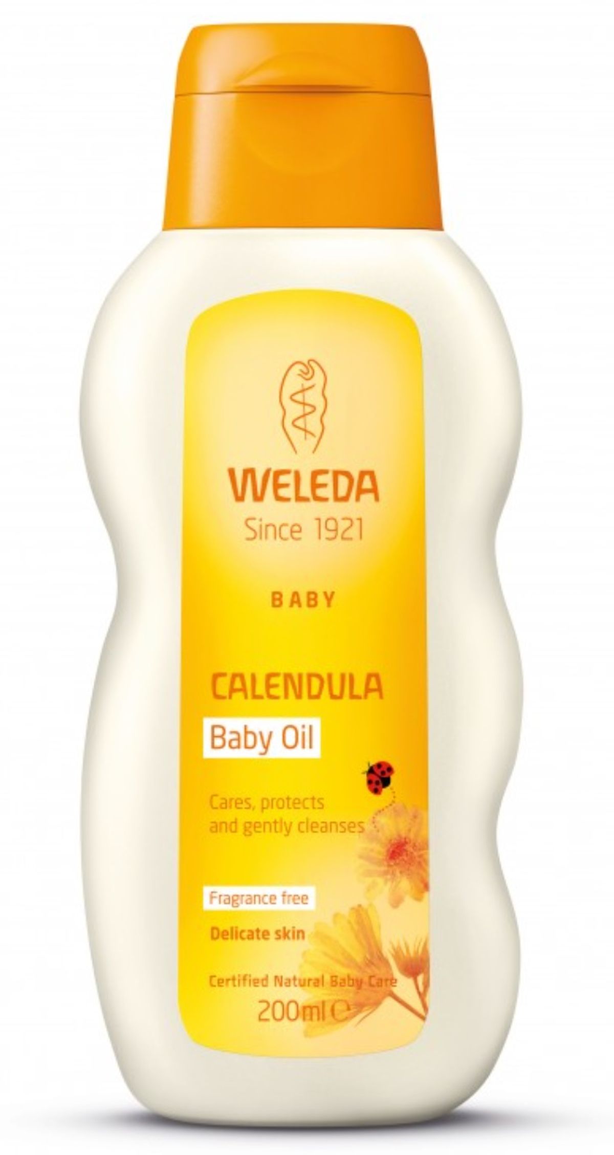 Weleda Baby Calendula Børneolie 200ml.