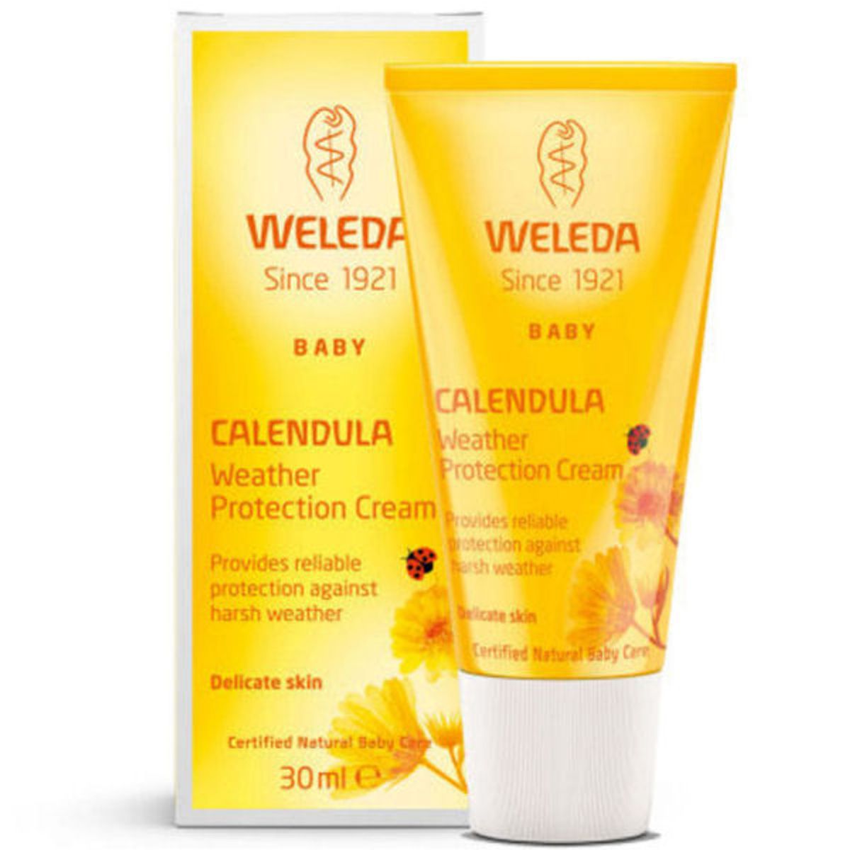 Weleda baby calendula weather protection cream 30ml