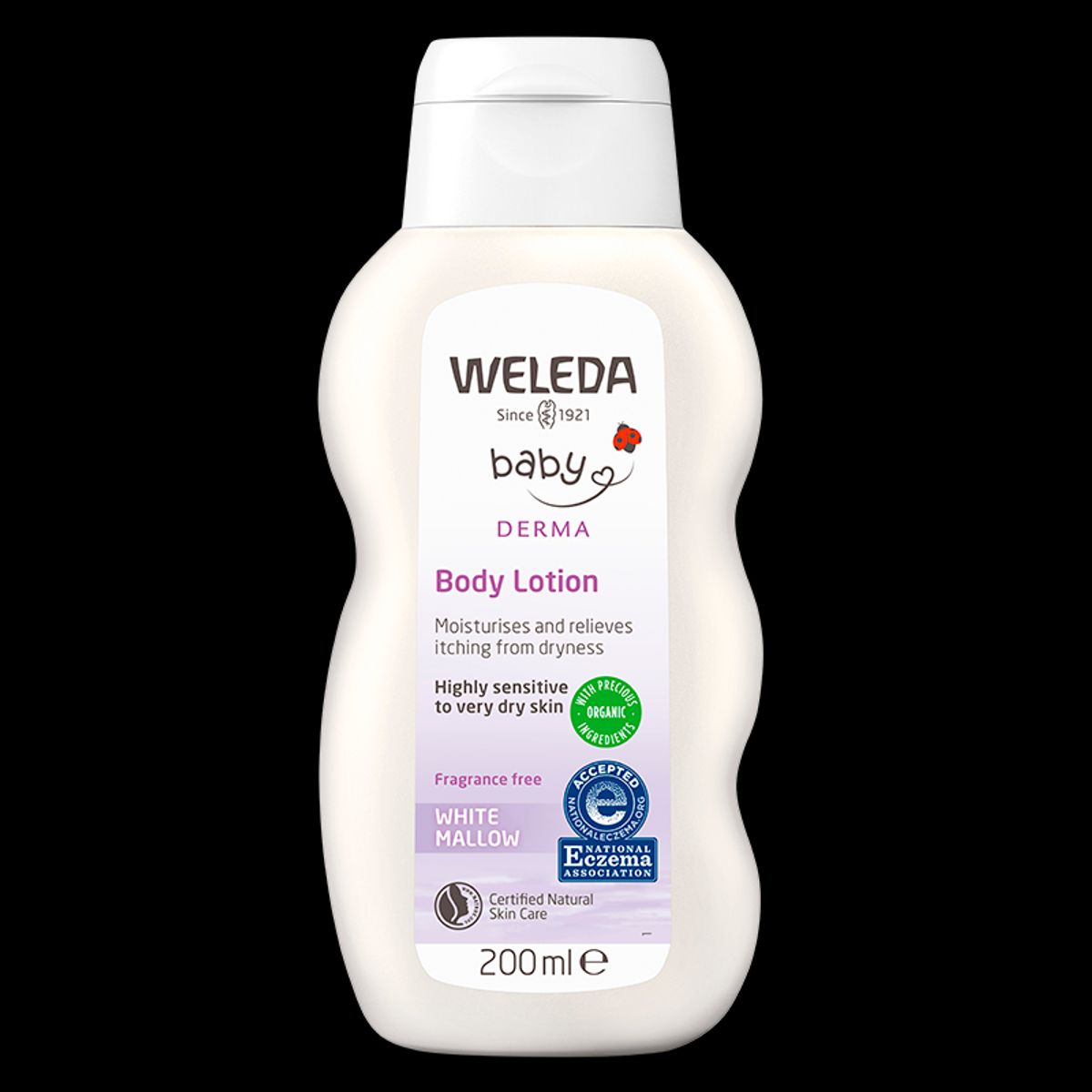 Weleda Baby Derma White Mallow Bodylotion 200 ml.