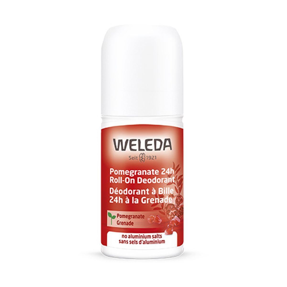 Weleda Deodorant roll-on 24h Pomegranate 50 ml.