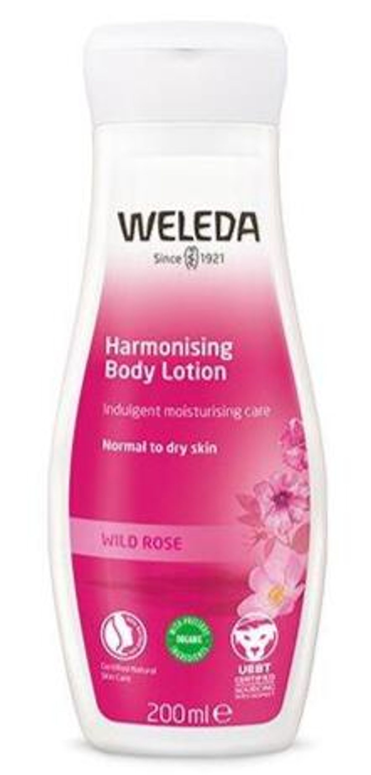 Weleda Harmonising Wild Rose Body Lotion, 200ml.