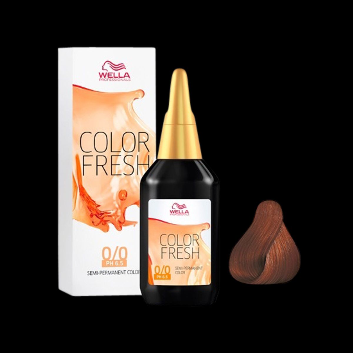 Wella Color Fresh Dark Gold Red Blonde 6/34 75 ml.