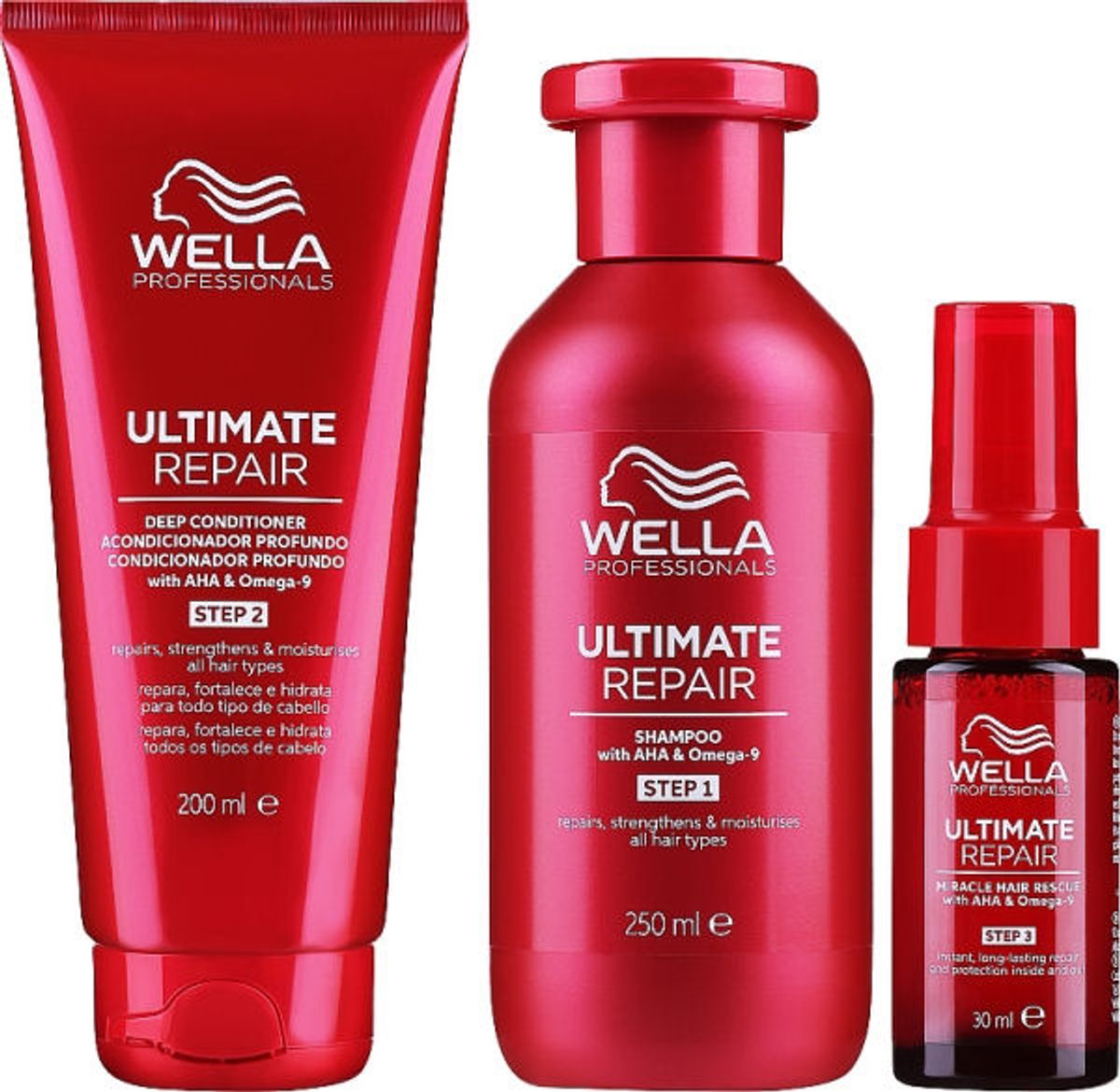 Wella professionals ultimate repair set - 3 dele