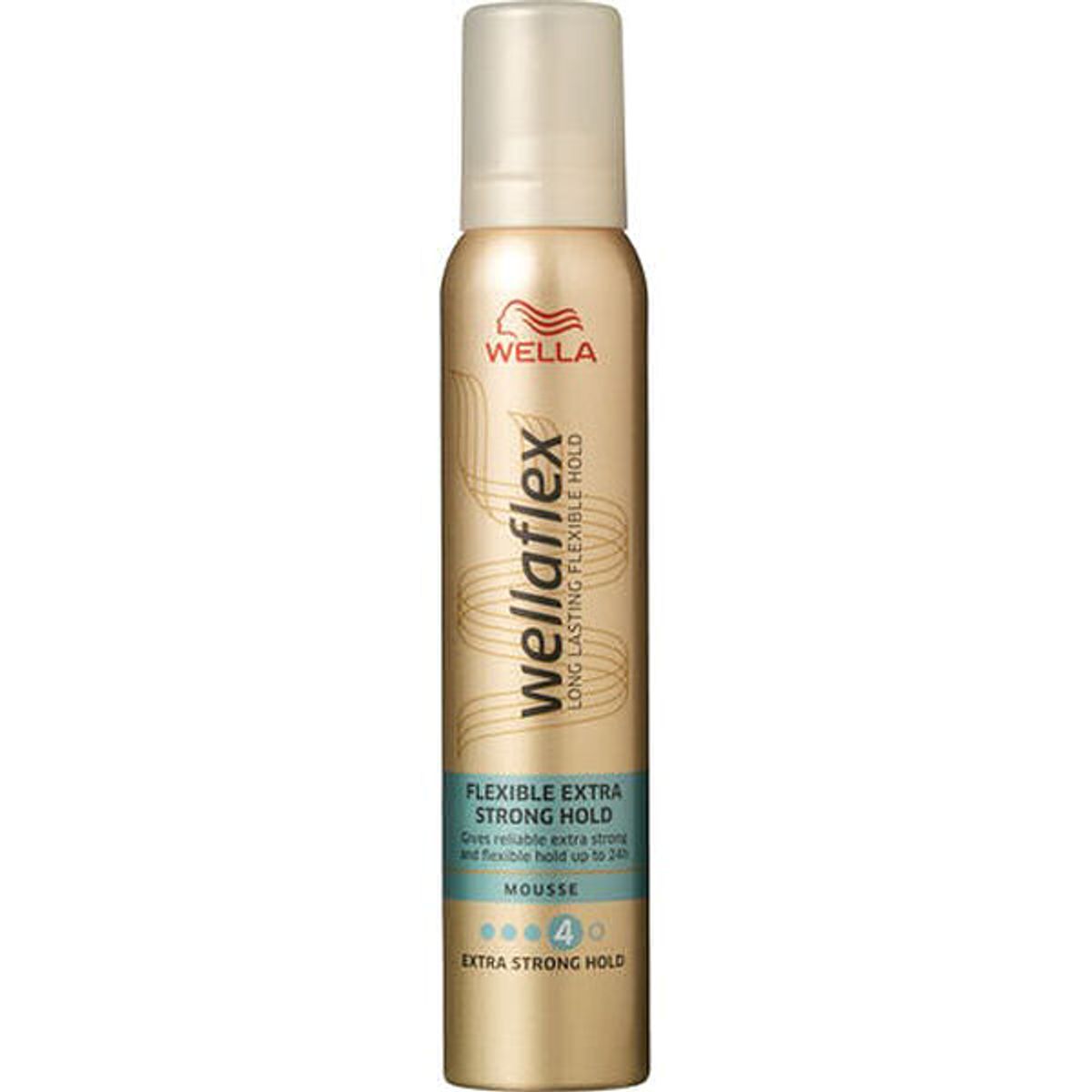 Wella wellaflex flexible extra strong hold mousse 4 200ml