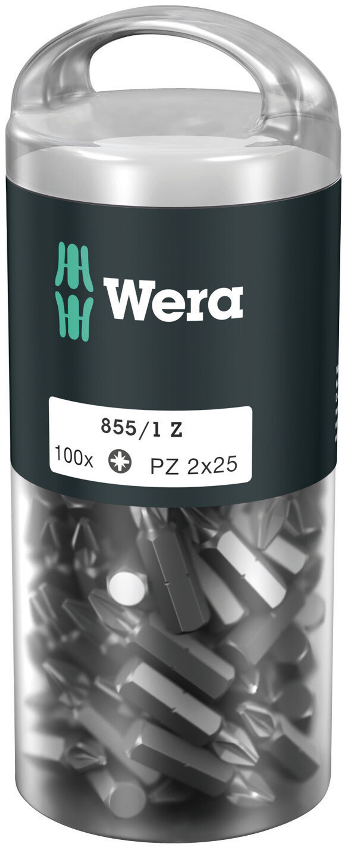 Wera 855/1 Z DIY 100 bits PZ 2 x 25mm 100 stk.