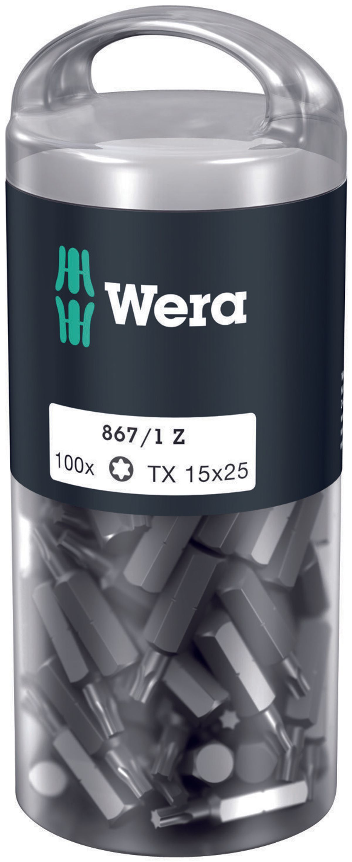 Wera 867/1 TORX ® bits DIY 100 TX 15 x 25mm 100 stk.