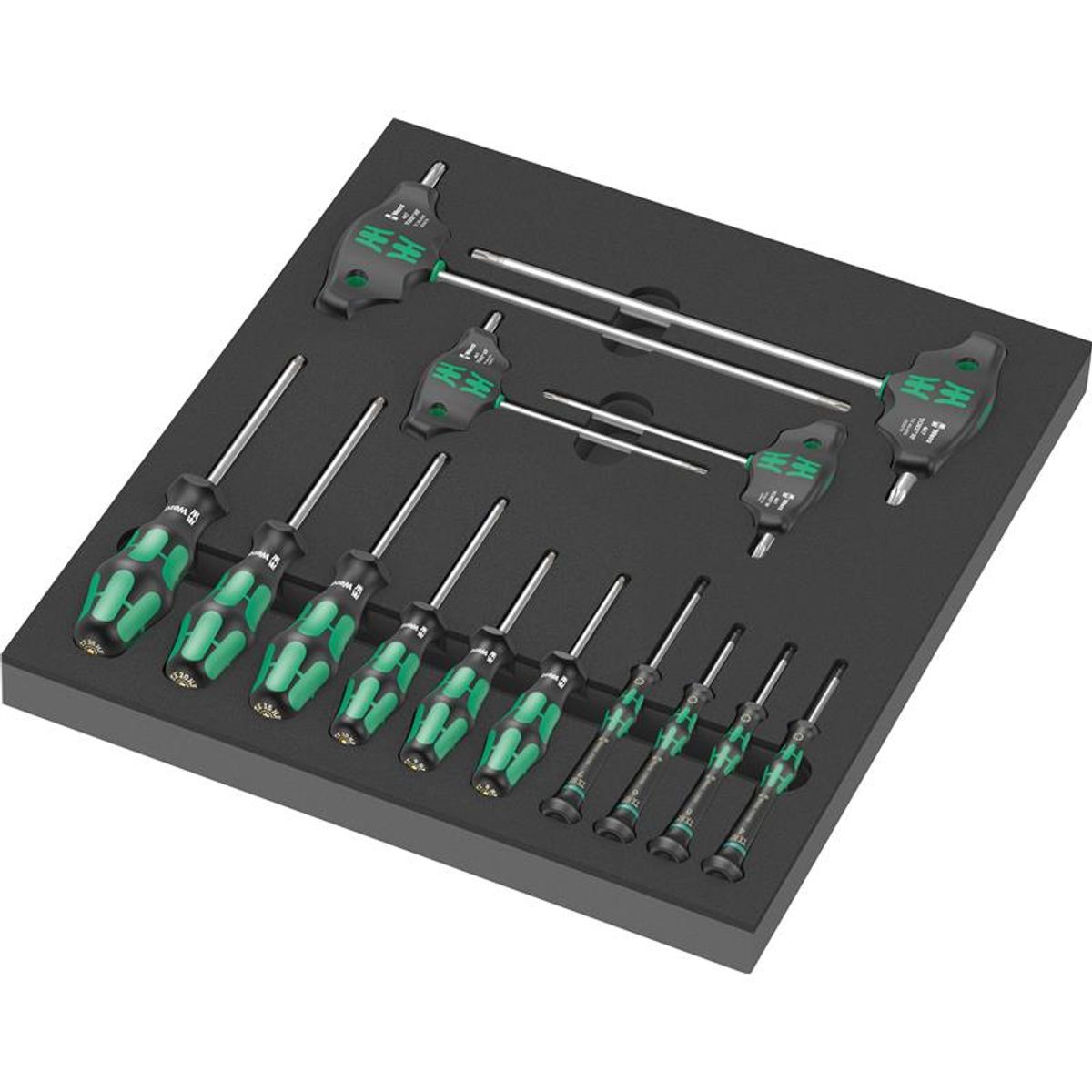 Wera Skumgummiindsats TORX ® HF skruetrækker sæt 19712