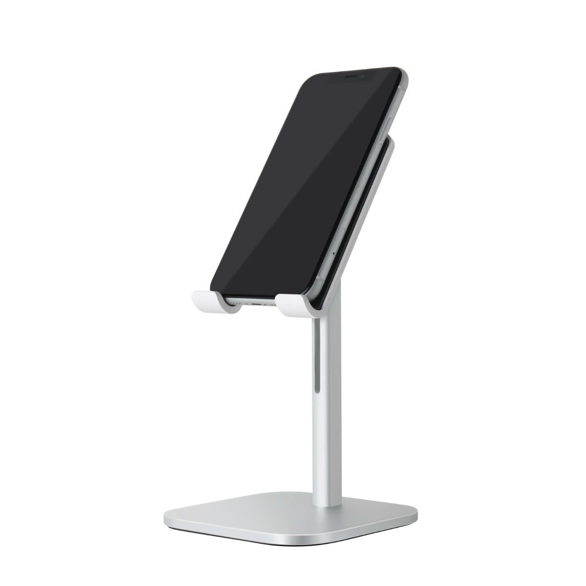 WERGON - Fillip- iPhone / Smartphone / Tablet - Aluminium Fleksibel Design holder 4,7-10" - Sølv