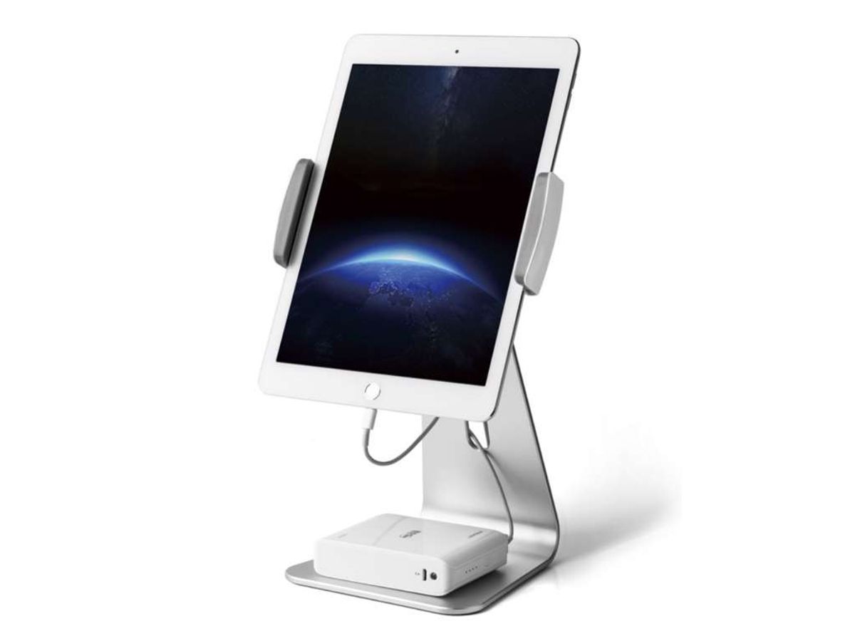 Wergon - Freja - Ipad / Tablet - Aluminium Justerbar Design Holder 7-13" - Sølv