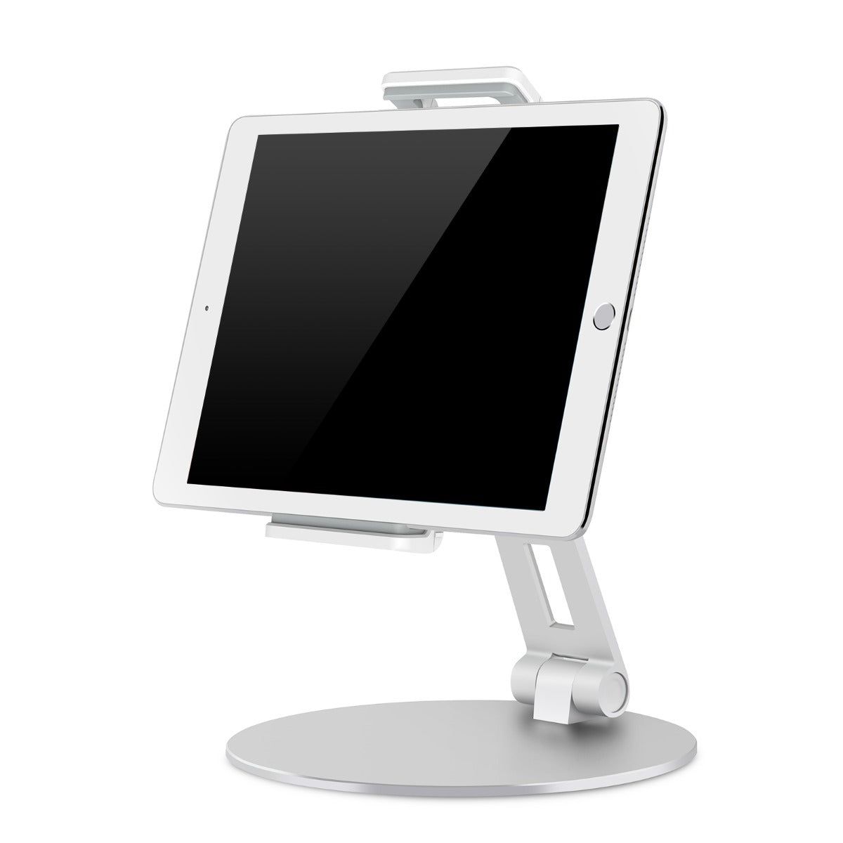 WERGON - Isaac - iPhone / Smartphone / Tablet - Aluminium Fleksibel Desktop Design holder 7-12,9" - Sølv