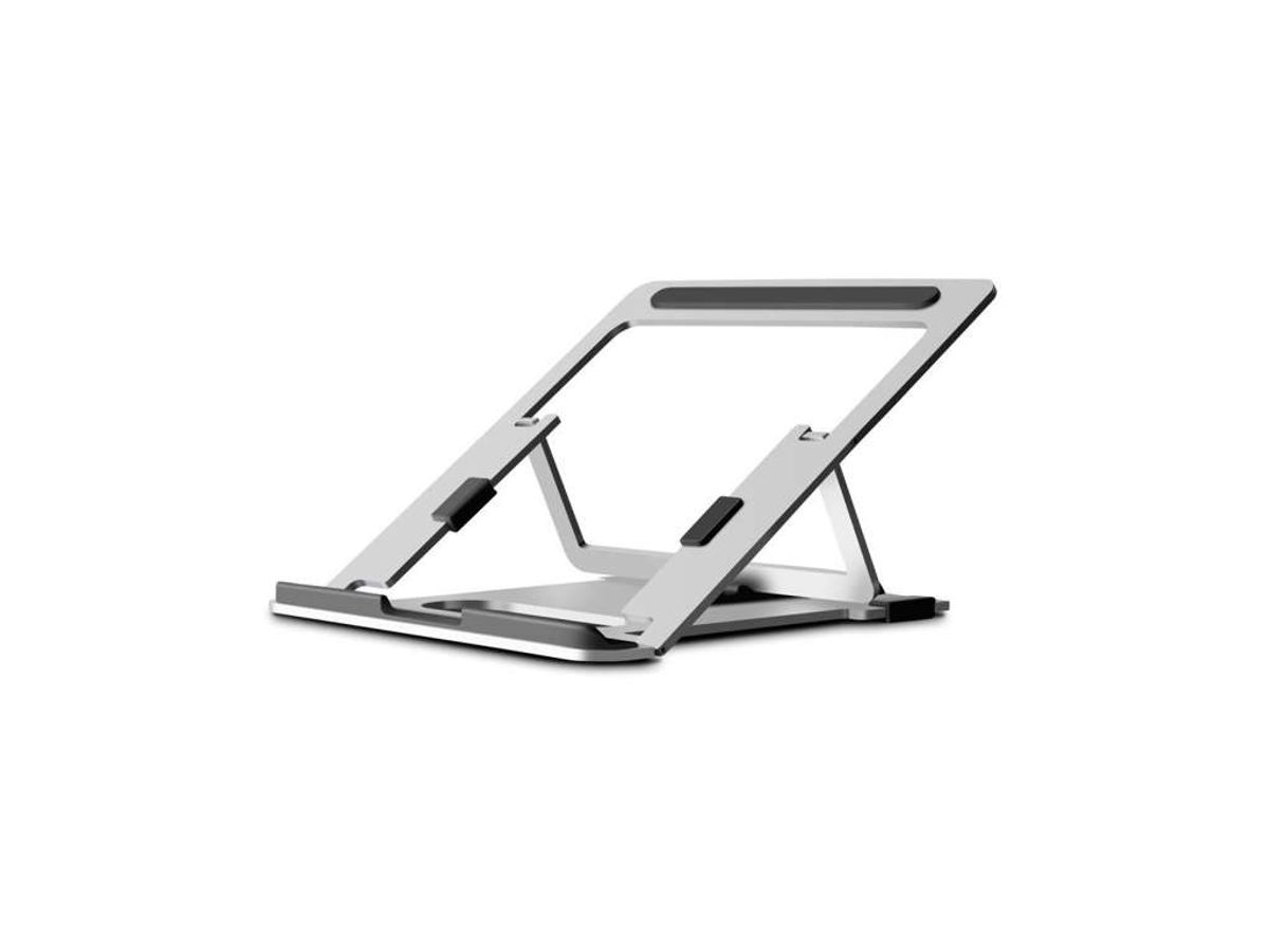 Wergon - Jupiter - Laptop/macbook - Justerbar Alu Desktop Design Holder 11-15.6" - Sølv