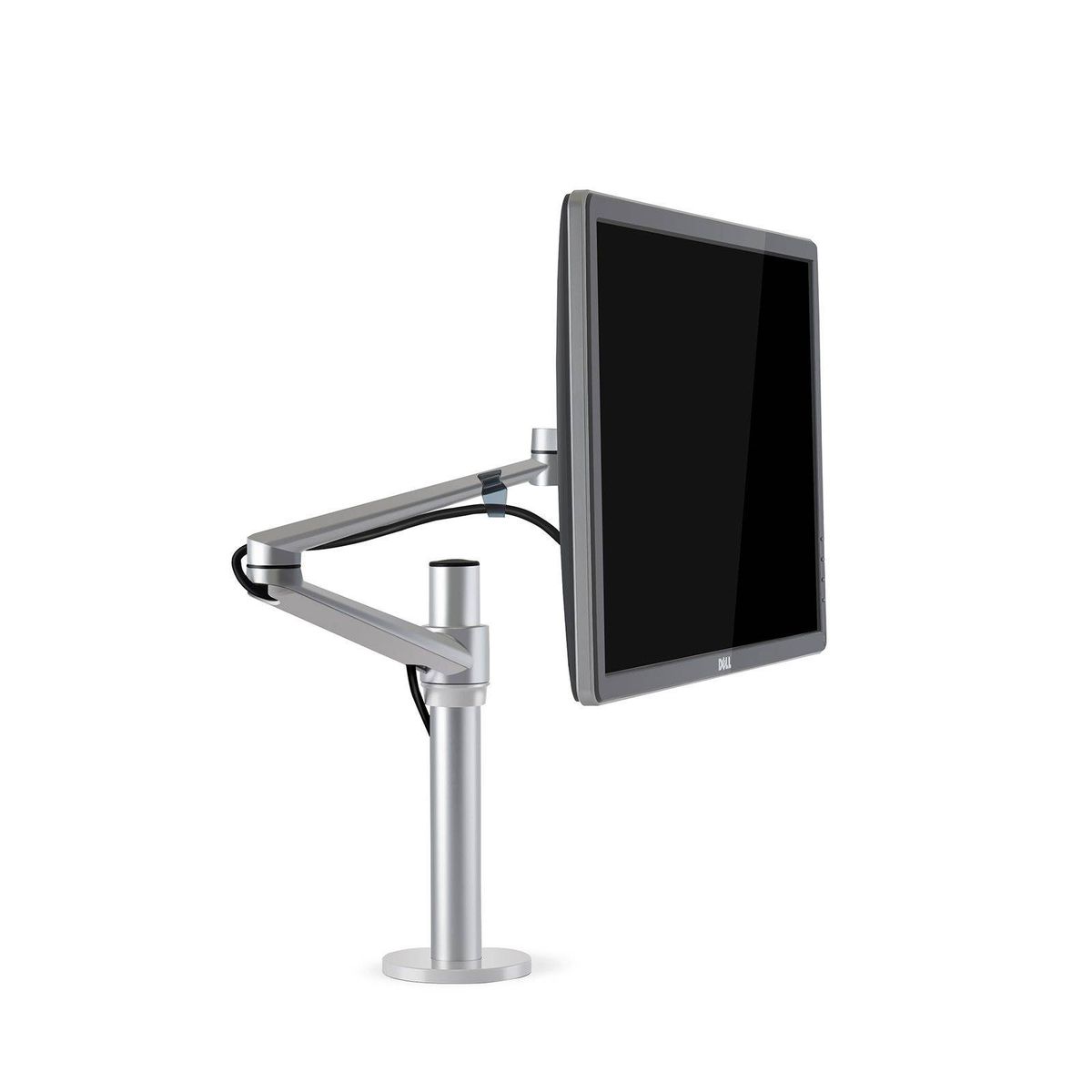 WERGON - Neptun - Monitor deskop holder justerbar 360 grader -17-27 - Sølv